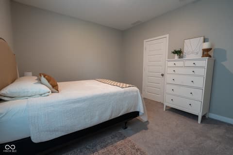 Bedroom at 9741 Haughton Lane, McCordsville, IN