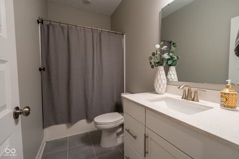 Bathroom at 9741 Haughton Lane, McCordsville, IN