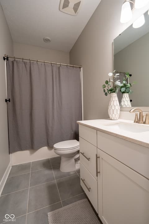 Bathroom at 9741 Haughton Lane, McCordsville, IN