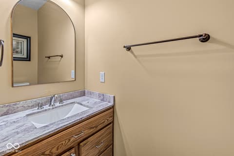 Bathroom at 8057 Meadow Bend Lane, Indianapolis, IN