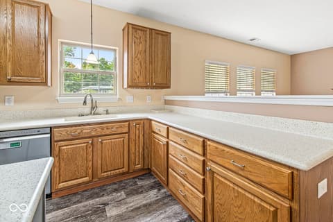 Kitchen at 8057 Meadow Bend Lane, Indianapolis, IN