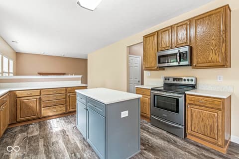 Kitchen at 8057 Meadow Bend Lane, Indianapolis, IN
