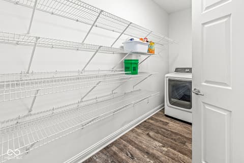 Laundry room at 8057 Meadow Bend Lane, Indianapolis, IN