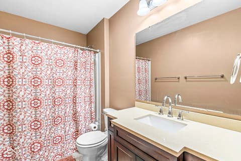 Bathroom at 8057 Meadow Bend Lane, Indianapolis, IN