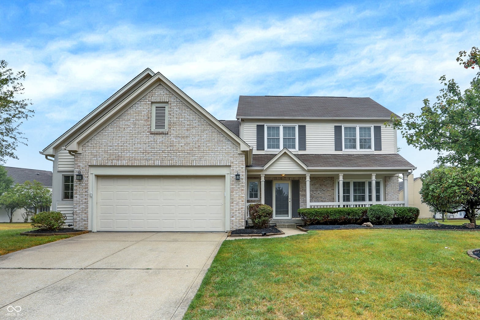Front exterior at 10739 Gettysburg Place, Carmel, IN