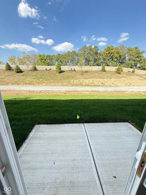 Yard at 15234 Farrington Way, Fishers, IN