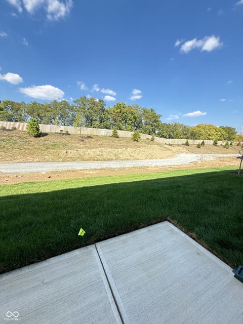 Yard at 15234 Farrington Way, Fishers, IN