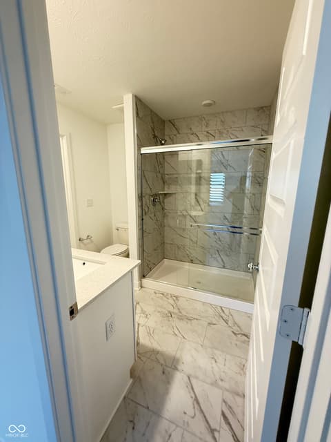 Bathroom at 15234 Farrington Way, Fishers, IN