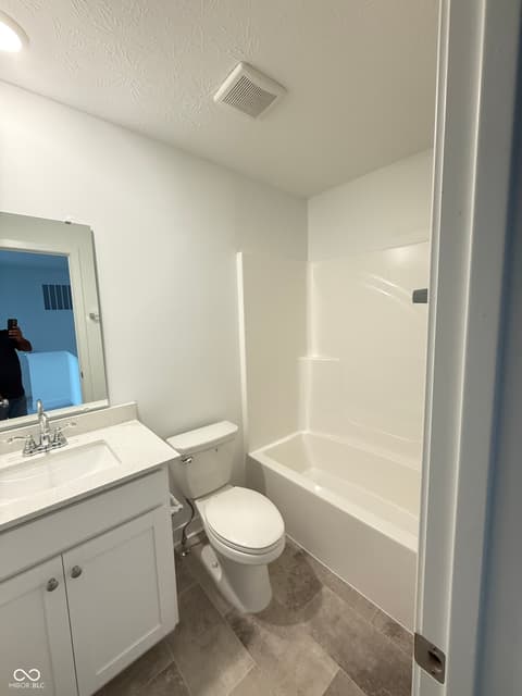 Bathroom at 15234 Farrington Way, Fishers, IN