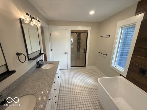 Bathroom at 2004 Terrace Lane, Lebanon, IN