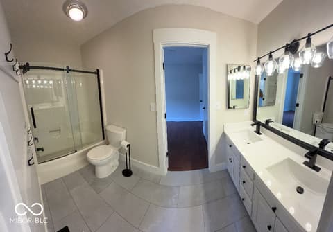 Bathroom at 2004 Terrace Lane, Lebanon, IN