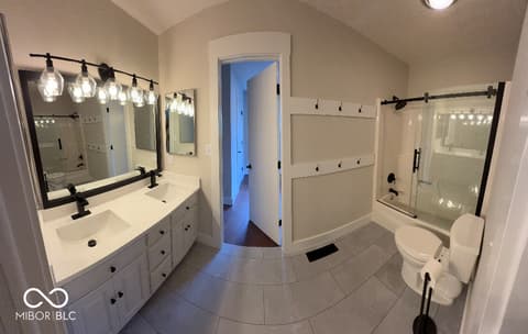 Bathroom at 2004 Terrace Lane, Lebanon, IN