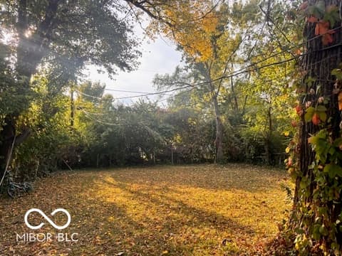 Yard at 3042 N Temple Avenue, Indianapolis, IN