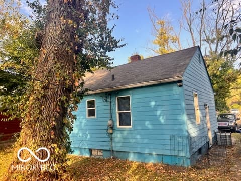 Side exterior at 3042 N Temple Avenue, Indianapolis, IN