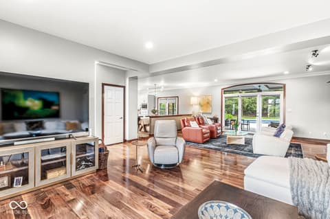 Living room at 3986 Chadwick Drive, Carmel, IN
