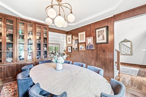 Dining room at 3986 Chadwick Drive, Carmel, IN