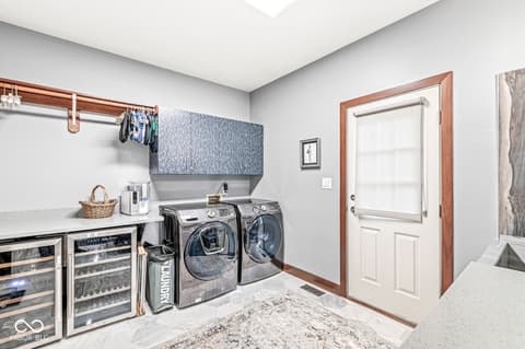 Laundry room at 3986 Chadwick Drive, Carmel, IN