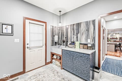 Laundry room at 3986 Chadwick Drive, Carmel, IN