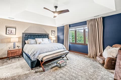Primary bedroom at 3986 Chadwick Drive, Carmel, IN