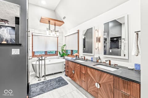 Primary bathroom at 3986 Chadwick Drive, Carmel, IN