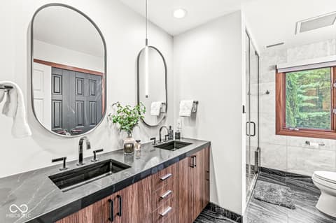 Bathroom at 3986 Chadwick Drive, Carmel, IN