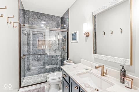 Bathroom at 3986 Chadwick Drive, Carmel, IN