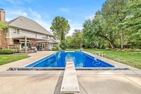 Pool at 3986 Chadwick Drive, Carmel, IN