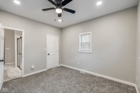 Bedroom at 2437 Coyner Avenue, Indianapolis, IN