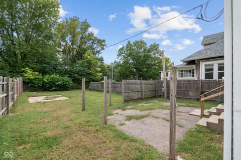 Yard at 2437 Coyner Avenue, Indianapolis, IN