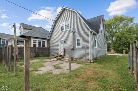 Backyard at 2437 Coyner Avenue, Indianapolis, IN