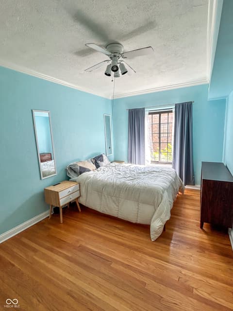 Bedroom at 5347 N College Avenue, Indianapolis, IN