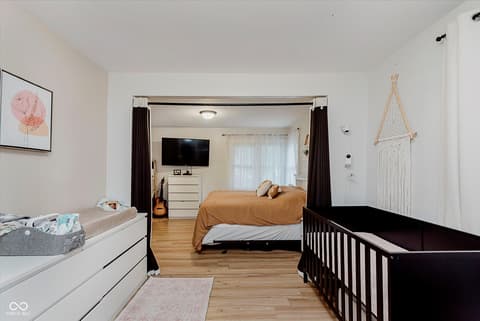 Primary bedroom at 415 Linden Lane, Anderson, IN