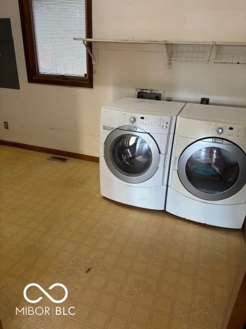 Laundry room at 10840 E Heywood Drive, Seymour, IN