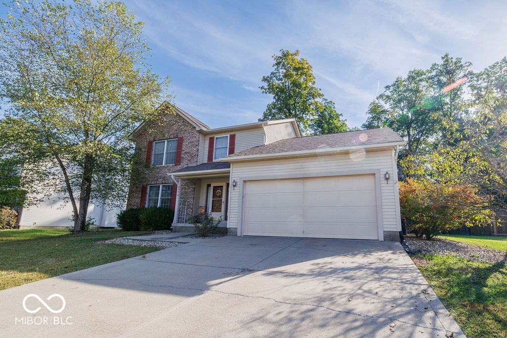 Front exterior at 4776 N Shadow Wood Drive, Bloomington, IN