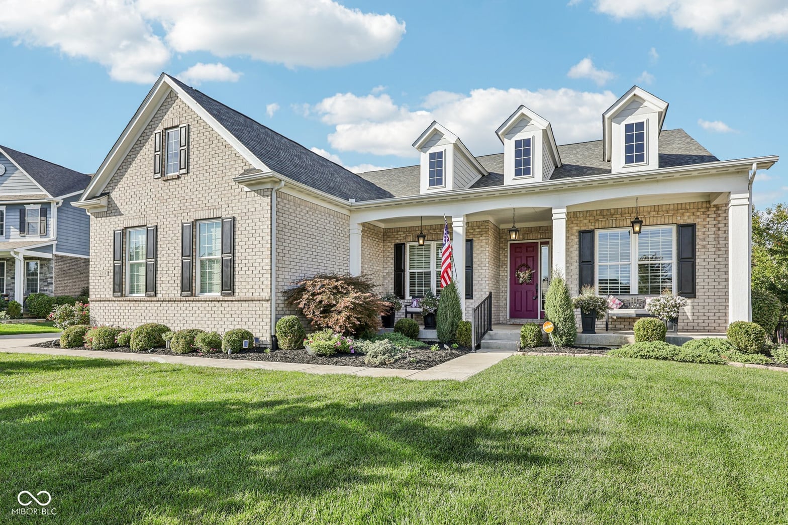 Front exterior at 6238 Ederline Lane, Noblesville, IN