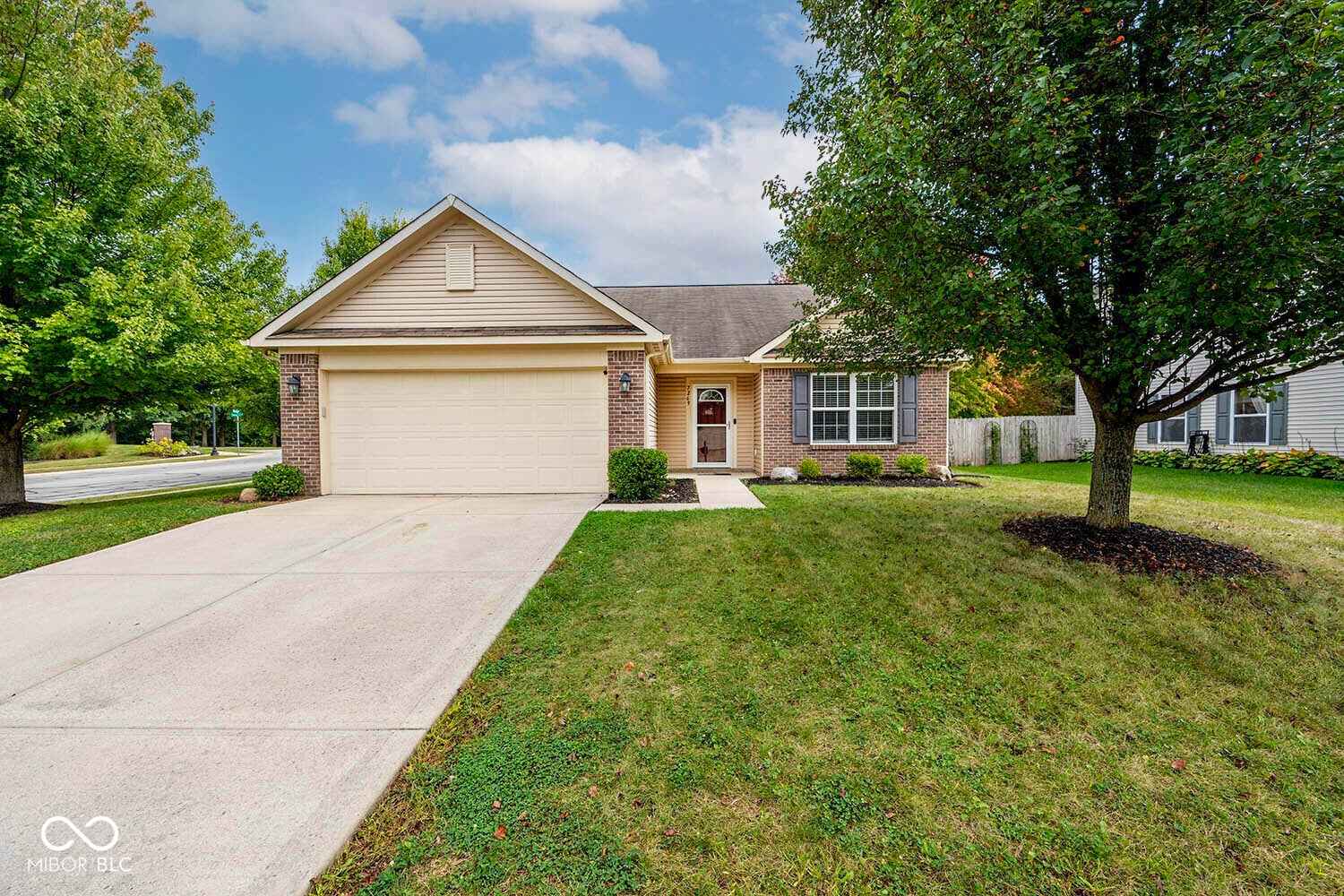 Front exterior at 7269 Morello Lane, Noblesville, IN