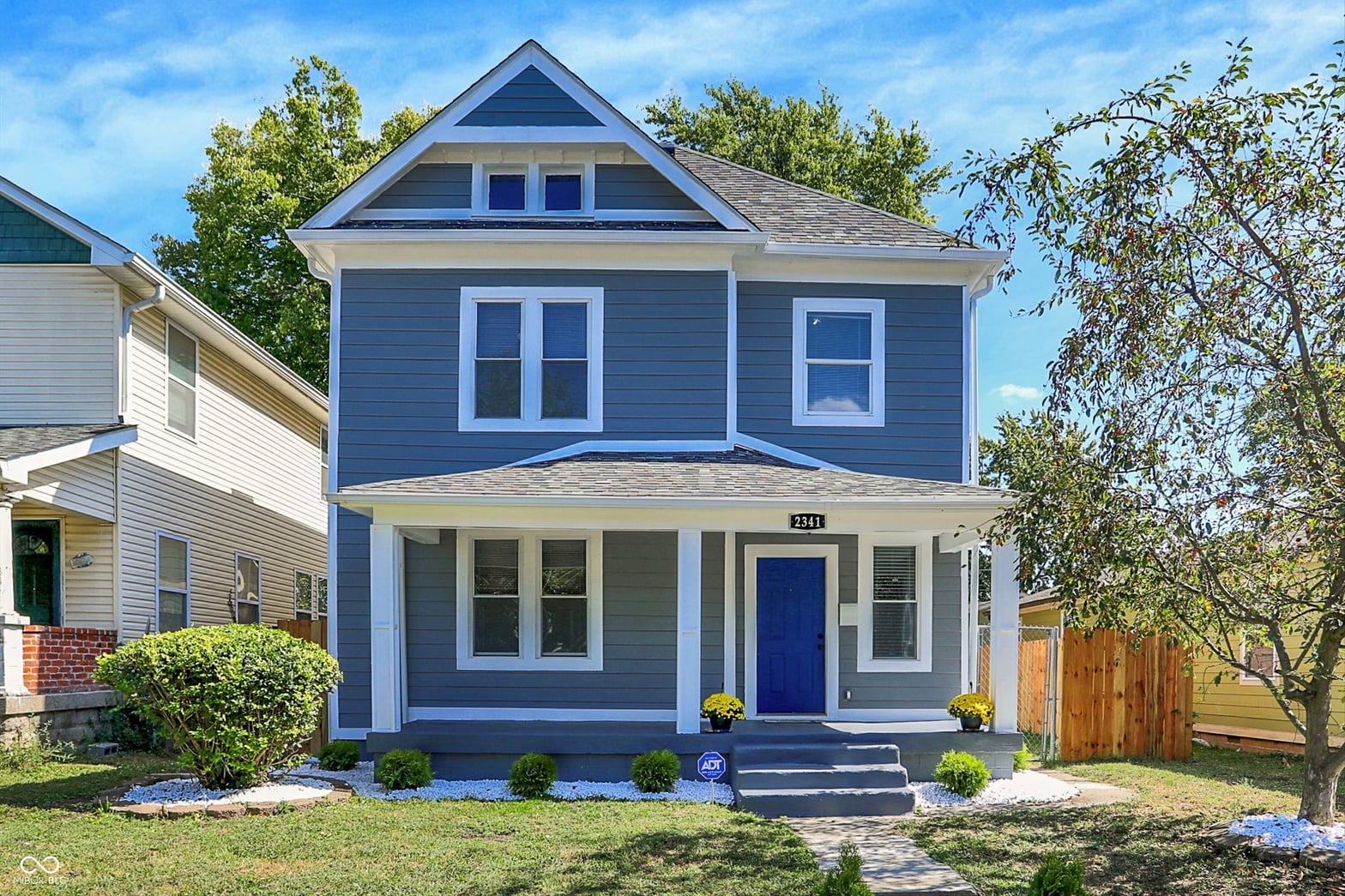 Front exterior at 2341 Guilford Avenue, Indianapolis, IN