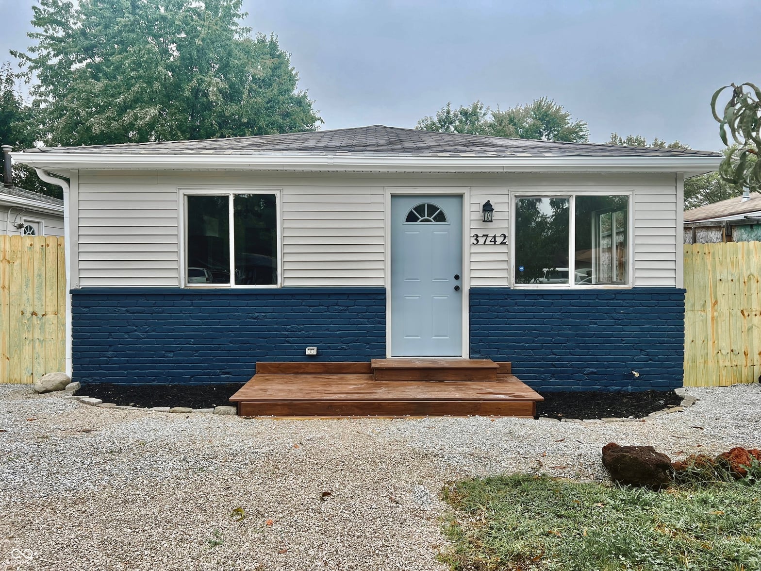 Front exterior at 3742 S Walcott Street, Indianapolis, IN