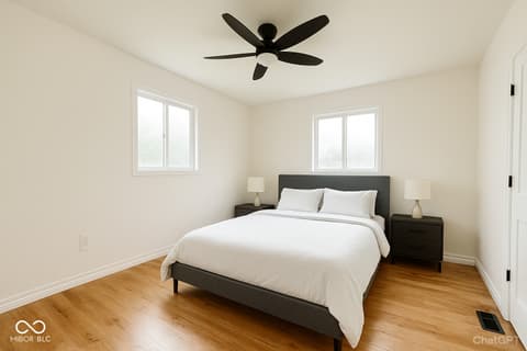 Bedroom at 3742 S Walcott Street, Indianapolis, IN