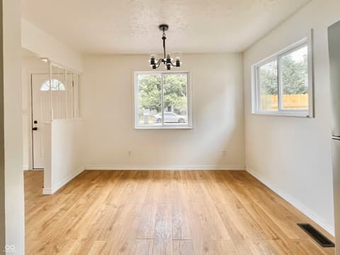 Dining room at 3742 S Walcott Street, Indianapolis, IN