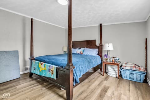 Bedroom at 1607 Elmhurst Drive, Indianapolis, IN