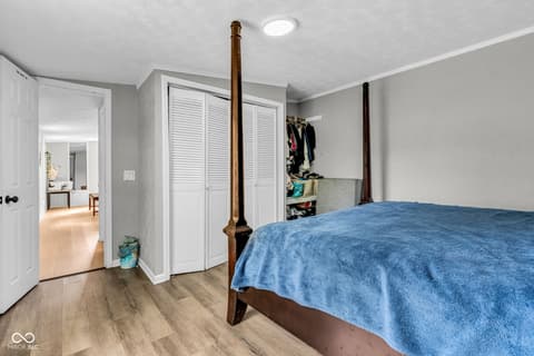 Bedroom at 1607 Elmhurst Drive, Indianapolis, IN