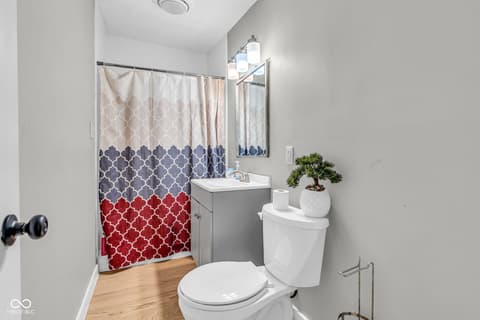 Bathroom at 1607 Elmhurst Drive, Indianapolis, IN