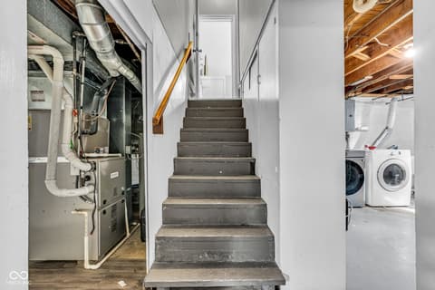 Stairs — 1607 Elmhurst Drive, Indianapolis, IN