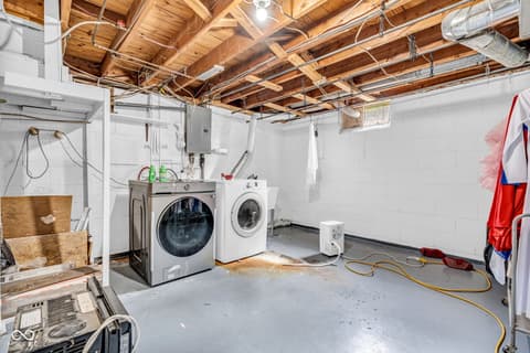 Basement at 1607 Elmhurst Drive, Indianapolis, IN