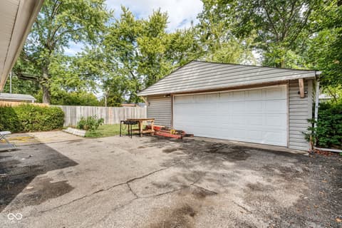 Garage at 1607 Elmhurst Drive, Indianapolis, IN