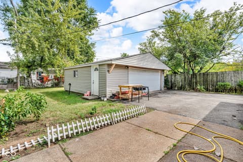 Garage at 1607 Elmhurst Drive, Indianapolis, IN