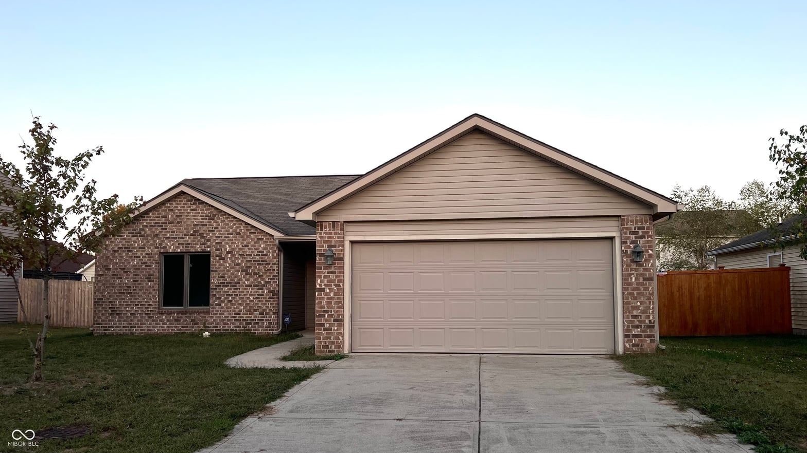 Front exterior at 1209 Half Moon Lane, Cicero, IN