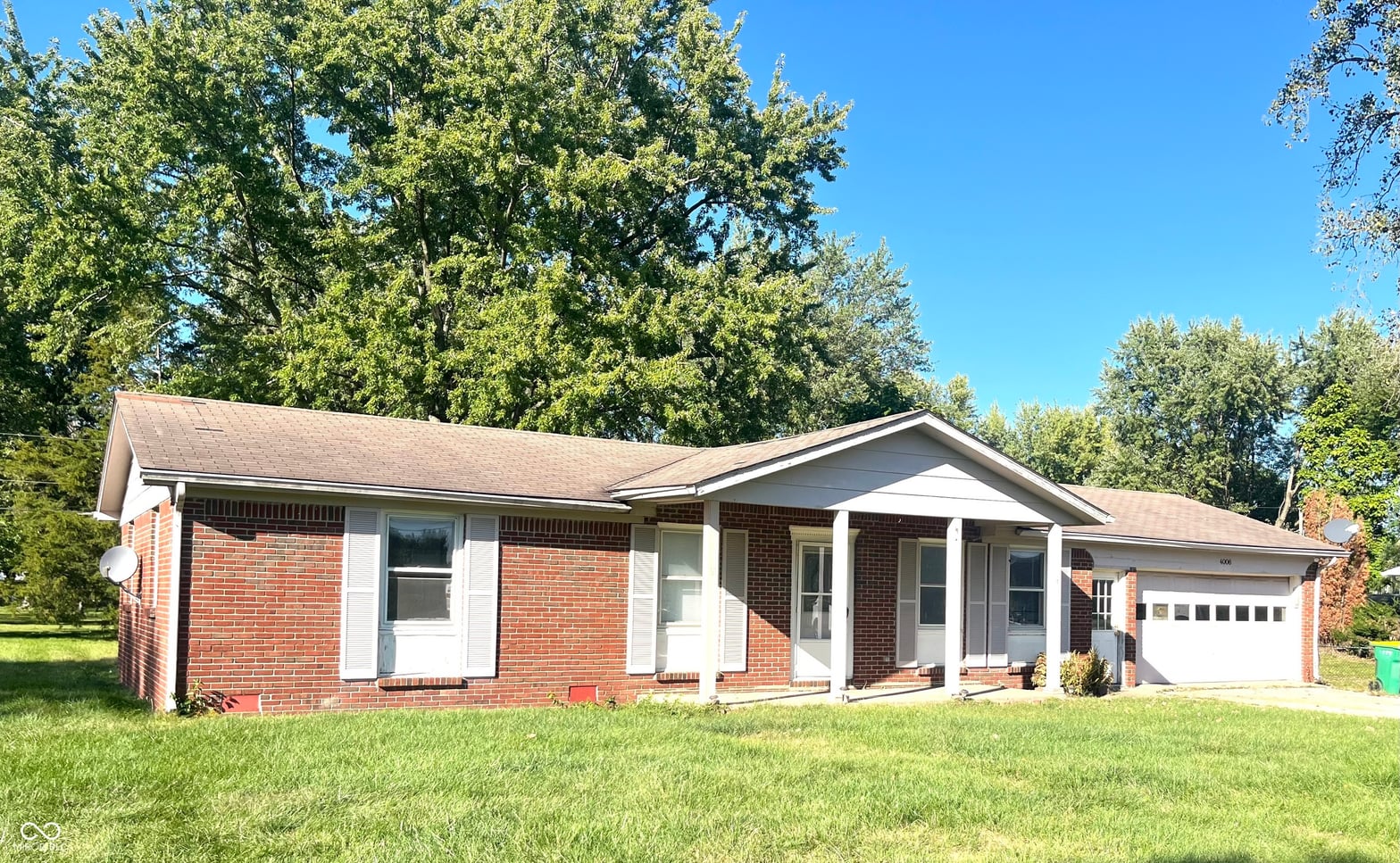 Front exterior at 4006 Westfield Road, Westfield, IN