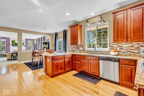Kitchen at 5860 Ramsey Drive, Noblesville, IN